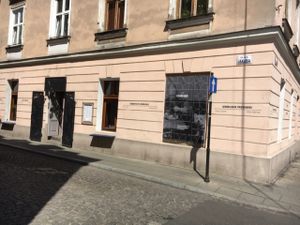 outside  at Cheder in Krakow