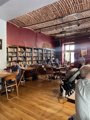 Cheder cafe   at Cheder in Krakow