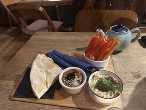 Mezze  at Cheder in Krakow