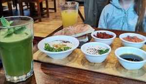 Selection of Vegan Dishes at Cheder in Krakow