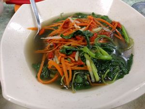 Greens at Water Lily Restaurant in Kuala Lumpur