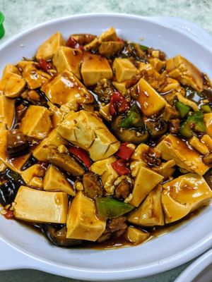 Ma Po Tofu at Water Lily Restaurant in Kuala Lumpur