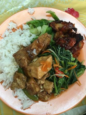 From the buffet  at Water Lily Restaurant in Kuala Lumpur