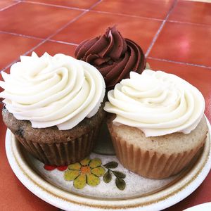 Vegan cupcakes! These were custom made as a tasting for a wedding cake order. at Whisk Bakery in St Louis