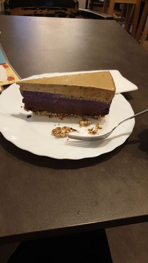 Raw cake at Gajbica in Zagreb