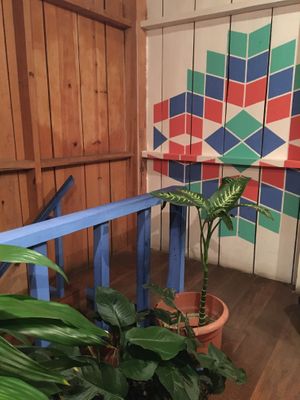 Interior at Konojel in San Marcos La Laguna