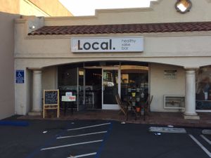 Entrance at Local Healthy Tapas & Sake in Costa Mesa