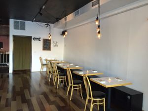 Dining are at Local Healthy Tapas & Sake in Costa Mesa