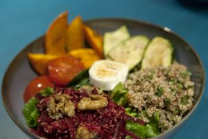 Great selection of fresh Bowls! at Holy Flat in Berlin