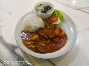 Sweet & Spicy Rice at Old Street Taiwanese Delicacies - M Mall Penang Times Square in Penang