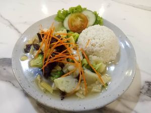Mixed Vege Rice at Old Street Taiwanese Delicacies - M Mall Penang Times Square in Penang