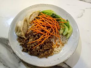 Dry Dumpling Mee at Old Street Taiwanese Delicacies - M Mall Penang Times Square in Penang