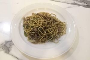 Spaghetti Aglio Olio at Old Street Taiwanese Delicacies - M Mall Penang Times Square in Penang