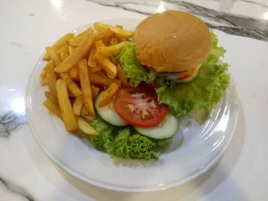 Burger at Old Street Taiwanese Delicacies - M Mall Penang Times Square in Penang