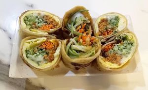 Floss Egg Roll at Old Street Taiwanese Delicacies - M Mall Penang Times Square in Penang