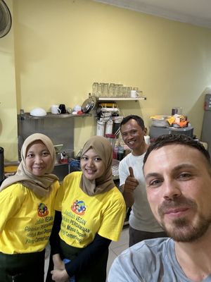   at Loving Hut in Tanjung Duren