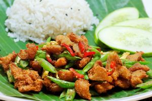 Lemongrass Country at Loving Hut in Tanjung Duren