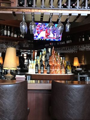inside  at Seasons 52 in Oak Brook