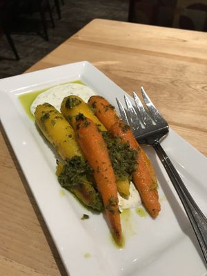 carrot side dish  at Seasons 52 in Oak Brook