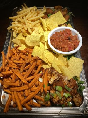 Vegan platter for 4  at Lavery's in Belfast