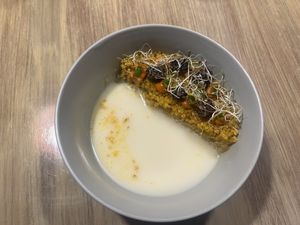 Entrée with Quinoa (3-course menu)  at Ali Pacha in La Paz