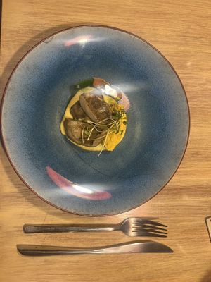 Main dish (3-course menu)  at Ali Pacha in La Paz