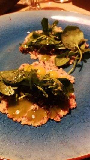 Wraps with syrups at Ali Pacha in La Paz