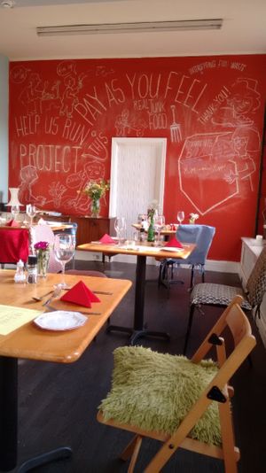 Chilled at Shallot in Hebden Bridge