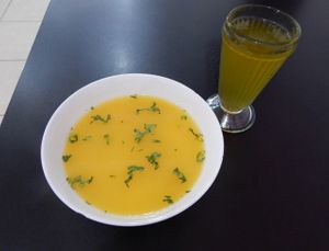 Quinoa Soup at E' Polack in Lima