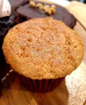 vanilla muffin at DalYang - Sweet Kitten 달냥 in Seoul