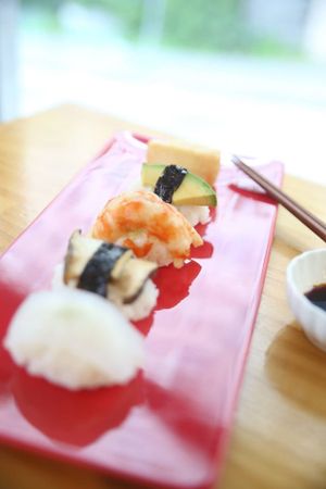 vegan shrimp at DalYang - Sweet Kitten 달냥 in Seoul