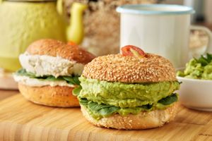 Bagels at MyRoots in Miami