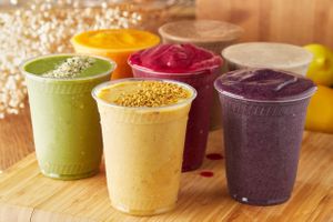 Smoothies at MyRoots in Miami