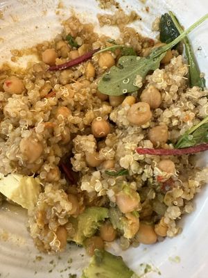 Chickpea curry, almost gone! 😁  at MyRoots in Miami