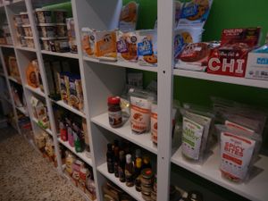 in the shop at ELK Bistro Deli & Bakery in Mexico City