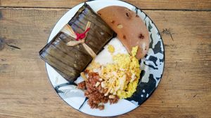 buffet at ELK Bistro Deli & Bakery in Mexico City