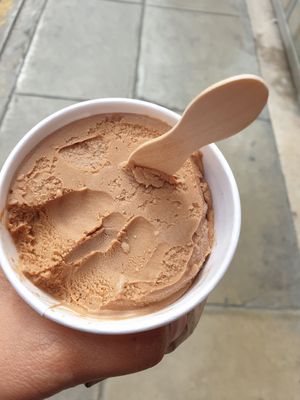 Ice cream at The Plant Based Factory in Miraflores