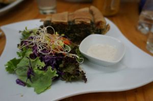 Pastel de Acelga at The Plant Based Factory in Miraflores
