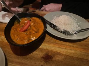 Chik’n Tikka Masala  at Temple of Spices in Mermaid Beach
