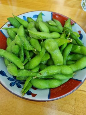 Edamame at Cha-Ya in San Francisco