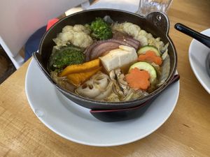Sukiyaki Nabe at Cha-Ya in San Francisco