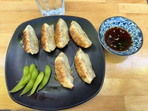 Gyozas   at Cha-Ya in San Francisco