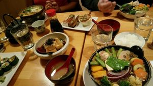 Some mixed courses at Cha-Ya in San Francisco