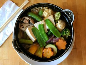 All the veggies! at Cha-Ya in San Francisco