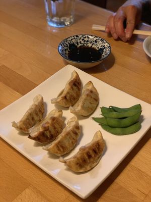 Gyoza at Cha-Ya in San Francisco