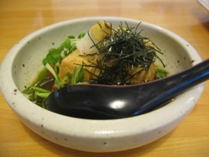 Agedashi Tofu at Cha-Ya in San Francisco