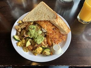 The Vegan Scramble👌🏽  at Jam on Hawthorne in Portland