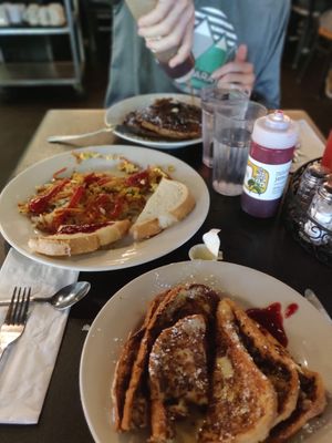 Vegan pancakes and French toast at Jam on Hawthorne in Portland