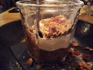 Chocolate mousse at Zilte Zoen in Schoorl