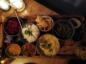 Toby's vegan rendang at Zilte Zoen in Schoorl